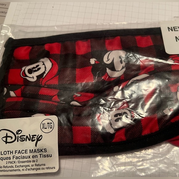 Disney Accessories - Disney Face Masks | XL and Medium